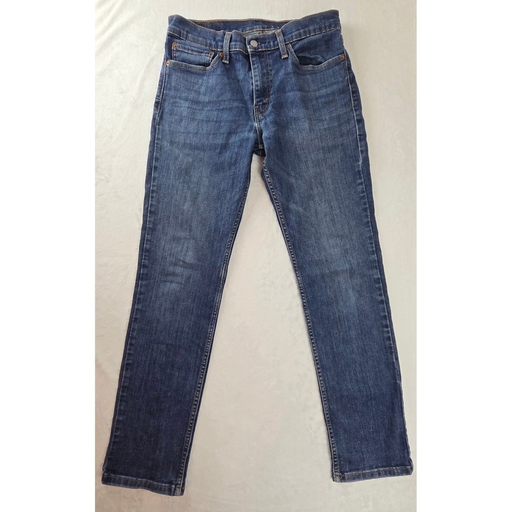 Levis 511 Slim Fit Jeans Mens 31x32 Blue Stretch Denim 04511-4655